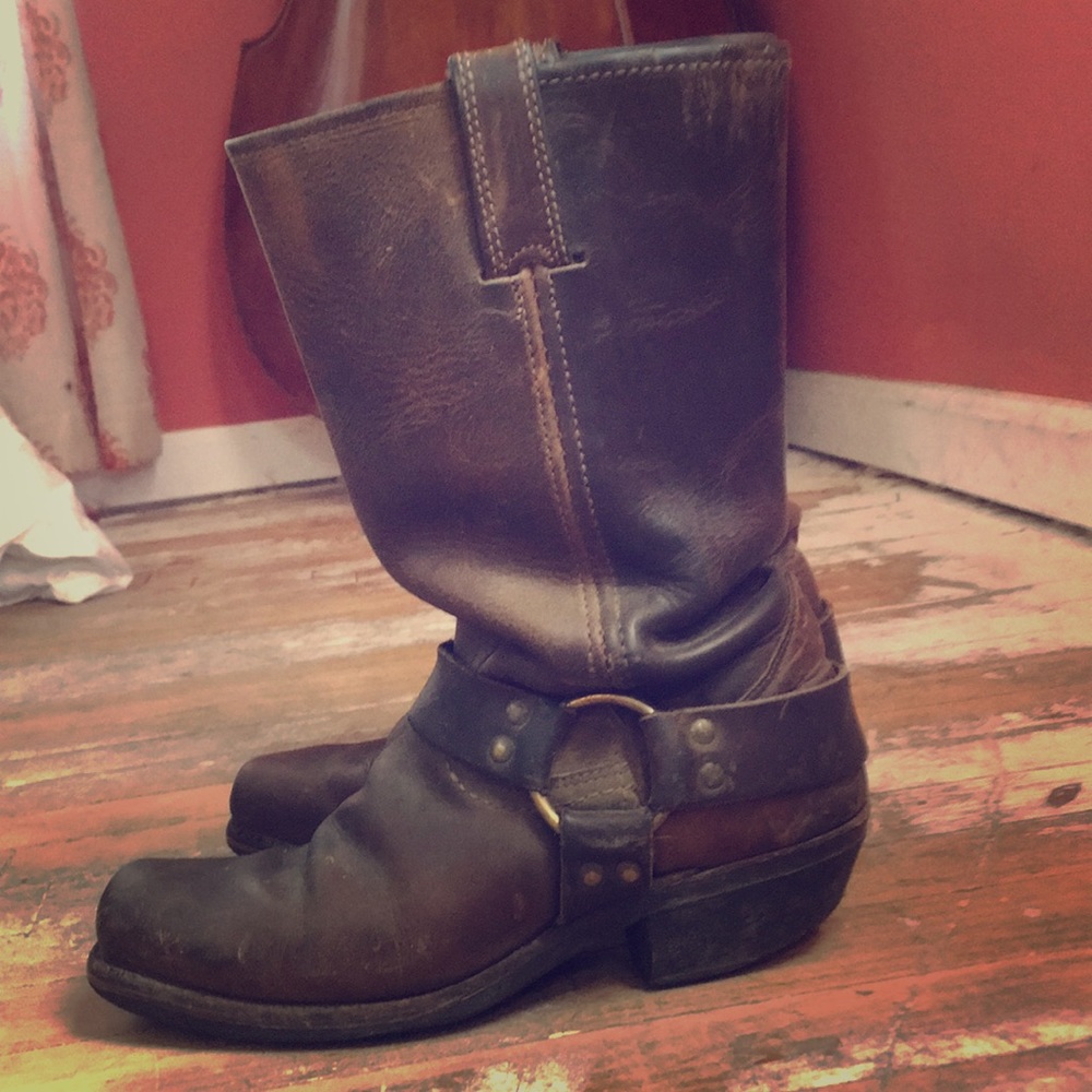 Frye Harness Boots